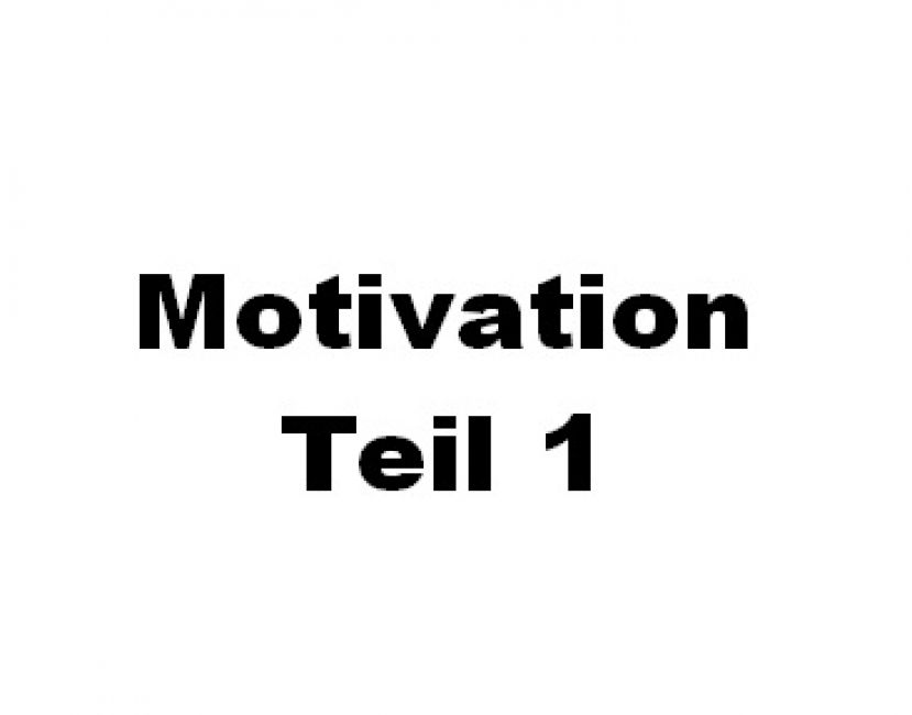 Keine Motivation - was nun? (1)
